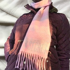 Vs Pink Winter Angel Collection Scarf